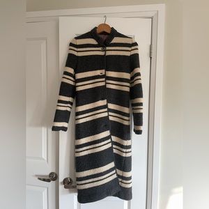 Handmade vintage wool coat